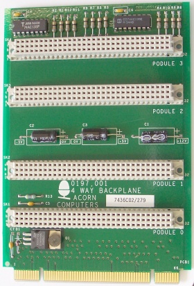 Image of Four slot backplane for RiscPC (S/H)