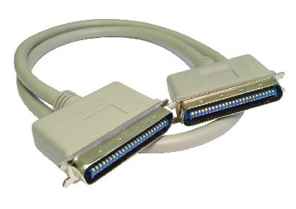 Image of SCSI cable/lead 50 way Amphenol to 50 way Amphenol