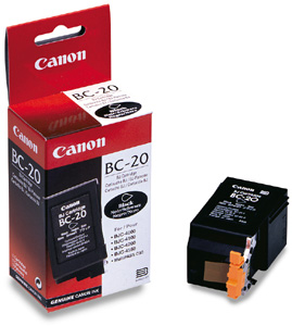 Image of Canon BC-20 high capacity Black cartridge (BC20)