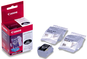 Image of Canon BCI-10Bk Black ink tank (triple pack)