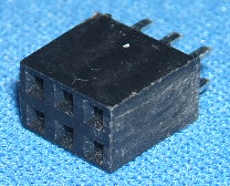 Image of 6way (2x3) Pin Header (Female)