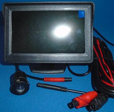 Image of 4.3" Widescreen Colour LCD Monitor with camera (needs 12V PSU)
