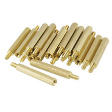 Image of Brass Spacers/StandOffs 3mm x 36mm long (Set of 4)